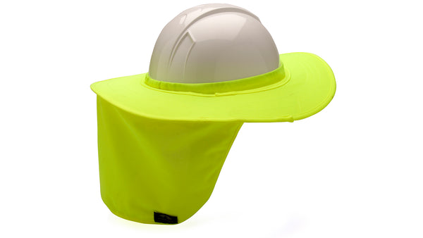 Hard Hat Hi-Viz Mesh Sun Shade (Color: Hi-Viz Lime)